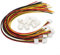 HpLive 10 Set für JST XH 2.54mm 3-Pin Stecker Männlich Weiblichen mit 24 für AWG 150 mm Elektrisches Kabel