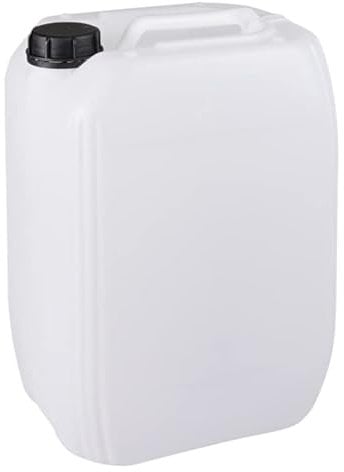 Jerrycanshop – Bidón apilable de 20 litros ONU – Bidón de combustible, bidón de agua, bidón de gasolina, plástico (HDPE), bidón DIN61 de 20 l, sin BPA