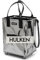 HULKEN - Medium Silver Shopping Trolley on Wheels Foldable & Reusable - Rolling Shopping Bag with Wheels - Wheeled Tote - 66 lb Limit, Zipper Closure, Water-Resistance, & Unbreakable Handles