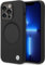 BMW – Kompatibel mit MAGSAFE Liquid Silicone Hard Case Metal Logo und UV Lack Ring – Schwarz