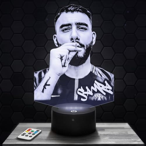 Lampephoto.fr Nachttischlampe Sa mr deko Deutsch Rap Hip Hop. Geschenkidee Mann Frau objekt Samr Nachtlicht Erwachsene deko Zimmer. Weihnachten