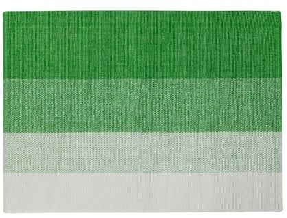 Tovaglietta verde 35x50 cm Kaleido in cotone verde Tessile tavola e cucina