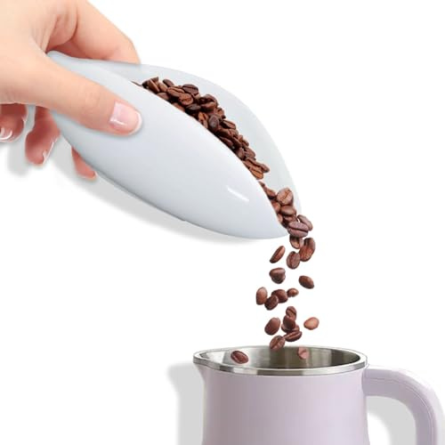 YAFIYGI Coffee Dosing Cup Ceramic Coffee Beans Dosing Cup White Espresso Bean Measuring Tray Tea Vessel for Loose Tea Dosing Cup Cha He Set Dispenser Bowl Included Vessel Single Dose Measuring Tray