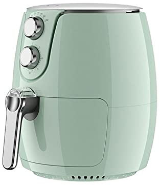 Freidora De Aire, Hornear Freír Sin Aceite Sartén De Aire Atractiva Vintage Las freidoras De Aire De 2.5L Son Versátiles para Uso Doméstico Stabilize