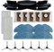 EpheyFIF 18er-Pack Filter-Ersatz-Set, Hauptseitenbürste, Filter, Wischtuch, Staubbeutel, kompatibel mit 360 für Botslab S8 Plus Staubsauger