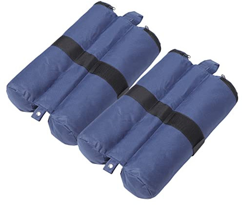 UKCOCO 2pcs Outdoor Sand Bags for Canopy Tent Weights Easy to Fill Sand Gravel for Securing Umbrellas Pergolas and Outdoor Furniture Windy Conditions
