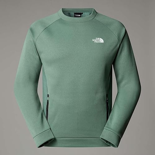 THE NORTH FACE NF0A8BFNHCH M MA Fleece Crew Sweatshirt Herren Duck Green Größe XS