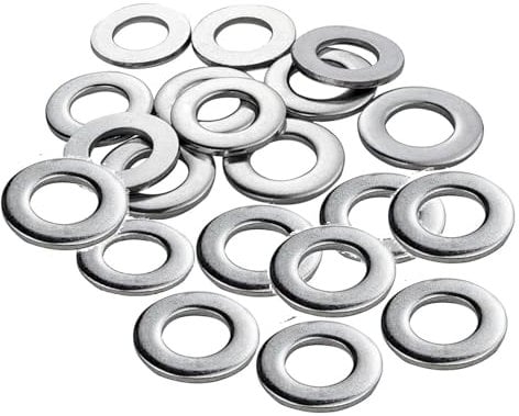 TERF® M20 X 37mm X 2mm Form B Flat Washer M20 (20mm) Inside Diameter (Hole) X 37mm Outside Diameter X 2mm Thickness Stainless Steel A2 (304) Flat Washers - Pack of 10