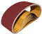 GXK51 Lot de 10 bandes abrasives 75 x 533 mm, grain 80, compatibles avec ponceuse à bande, pour poncer, limer, affûter et enlever les surfaces en bois métalliques
