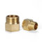 MEXEWORD Adaptateur de coupleur fileté mâle/Femelle en Laiton, 1/4, 1/2 M14*1,5, M20*1,5, raccord de Tuyau en Laiton(Female M14x1.5 1/2)