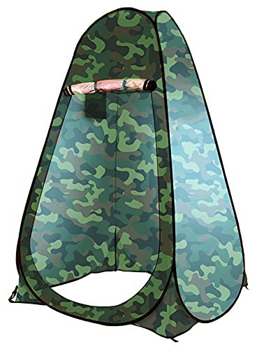 Pop Up Changing Room Privacy Tent Instant Portable Shower Tent Outdoor Toilet Dressing/Changing Room Portable Shelter Tent with Carrying Bag for Camping Hiking Beach Bathroom