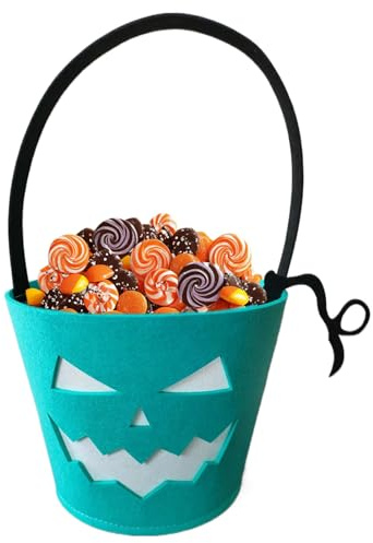 Halloween Bucket - Leuchtende Eimer, leuchtende leuchtende Eimer, Kindertaschen für Kinder Schokolade | Zum Täuschen oder Pflegen Für Partyleckereien Als Gunsten von Veranstaltungsdekorationen C