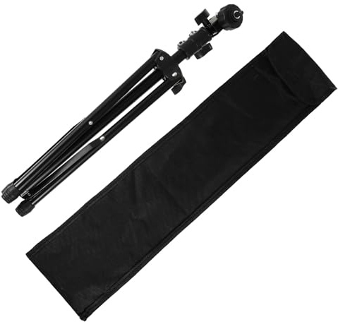 Alipis Support de Batterie Muet Réglable 8-10 Pouces en Métal Noir Rack D’Instruments D’Entraînement Silencieux pour Débutants Trépied Portable Robuste Adapté à la Batterie Acoustique