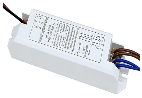 MAMA'S PEARL Universelle elektronische Vorschaltgeräte for UV-Lampenröhre 4–18 W, 24 W, 36 W, 55 W, UV-keimtötende Lampe, UVC-Sterilisationslichter, AC220V Vorschaltgeräte(36W)