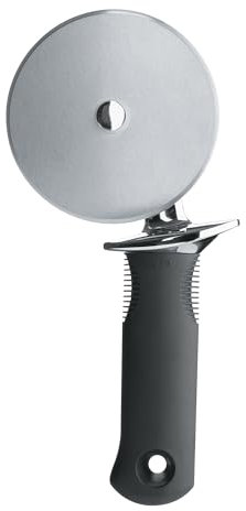 OXO Good Grips – Roulette à pizza - Coupe-pizza en inox - Noir - 10 cm