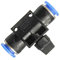 Generic Pneumatischen Kugelhahn Steckverbinder Schlauchanschluss Luft für Wasserschlauch Rohr - 8mm
