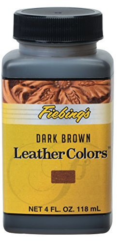 Fiebings Angélus Cuir de Peinture Acrylique, 50-2027-DB, Marron foncé, Quart