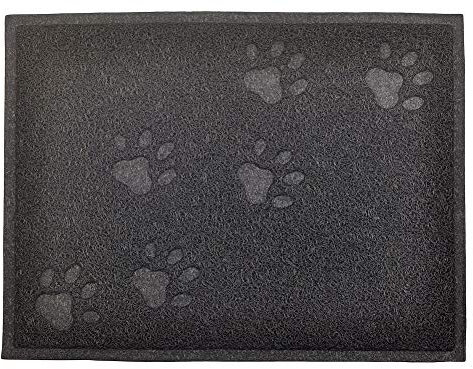 Katzentoilette, Schmutzfangmatte, Katzentoilette, 40,6 x 30,5 cm, 5 Farben erhältlich, Schwarz