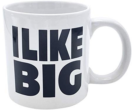 Island Dogs I Like Big 22 oz Giant Novelty Mug