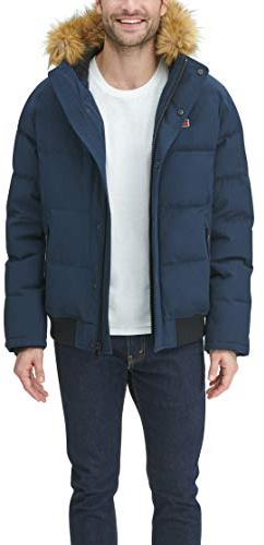 Tommy Hilfiger Herren Arctic Cloth Gesteppte Schnorchelbomberjacke
