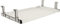 FRMSAET Under Desk Keyboard Tray Heavy-Duty All-Metal Material 53 cm/ 60 cm/ 76 cm Platform Computer Drawer Organizer Home Office Kitchen Bedroom Garage Storage Tool - Easy to Install.(60 cm, White)
