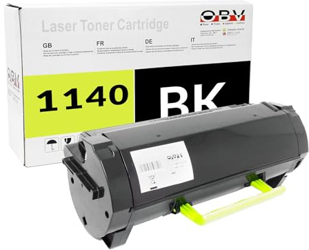 Toner kompatibel mit Lexmark M1140 M1140+ XM1140 ersetzt Lexmark 24B6213 Schwarz 10000 Seiten