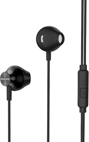 Philips TAUE101BK/00 Auriculares Intrauditivos con Micrófono Negros