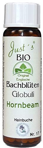 Globuli Hornbeam Nr. 17 Fiori di Bach BIO Carpino pillole/granuli - senza alcol