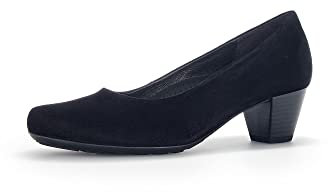 Gabor Damen Klassische Pumps, Frauen Absatzschuhe,Moderate Mehrweite (G),Abendschuhe,Court Shoes,stöckelschuhe,büro,schwarz,42.5 EU / 8.5 UK