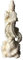 zunibo Quan-Yin-Statue, 17 cm, Guan-Yin-Statue, stehend auf Drachen, Zen-Dekor, Göttin der Barmherzigkeit, Kuan-Yin-Statue, Feng Shui-Dekor