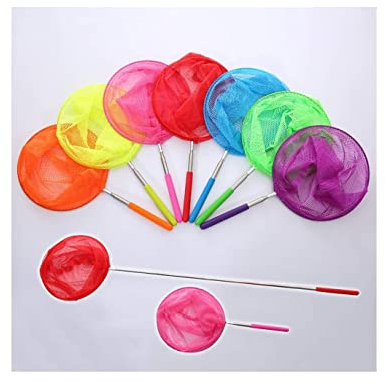 Extendable Childrens Fishing Net Random Colour Kids Bug Butterfly Catcher