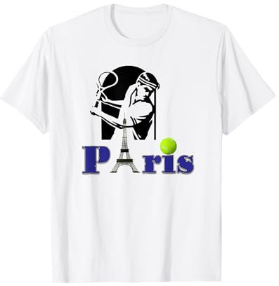 Roland Garros Paris T-shirt de tennis T-Shirt