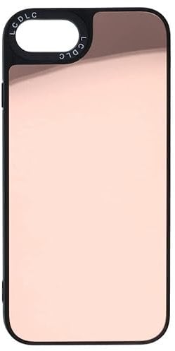 LA CASA DE LAS CARCASAS Mirror Case for iPhone 7 - 8 - SE - 2022 - Pink: Flexible, Ultra-Thin & Durable TPU Silicone Case with Drop Protection & Anti-Scratch Finish
