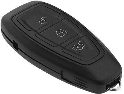 SG Store 3 Tasten Fernbedienung Flip Key Shell Kompatibel mit Focus Fiesta Kuga Mondeo C-Max Ersatz Faltbare Fernbedienung Schlüsselanhänger Gehäuse Gehäuse mit ungeschnittenen Klinge