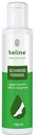 Beline Schweiss-Fußgel gegen feuchte Füße & Fußgeruch 150 ml
