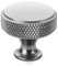 Amerdeco 10 Pack Polished Chrome Knurled Cabinet Knobs Kitchen Cabinet Handles for Drawer Dresser, Cupboard and Wardrobe