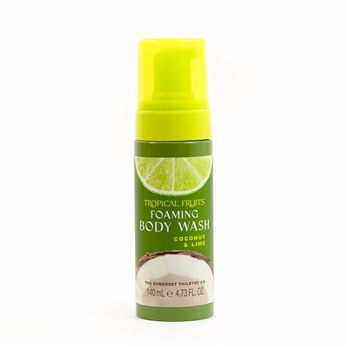 Tropical Fruits Coconut and Lime Foaming Body Wash 140ml