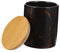 COLLBATH Airtight Ceramic Sealing Canister Marble Pattern Tea Jar Cracker Storage Container Biscuit Tin for Kitchen Storage