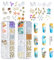 Ocean Themed Nail Charms, 2 Boxes Gold Nail Studs Shell Starfish Conch Sea Nail Charms Nail Rhinestones Pearls Irregular Abalone Shell Slices Summer 3D Nail Art Decorations Accessories