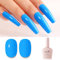 Imtiti Blau UV Nagellack, Hell Blau UV Gel Nagellack Soak Off Led Gel Nail Polish Herbst Winter Gel Nagellack DIY Nagel Kunst Starter Maniküre Salon Gellack Kit 10ML
