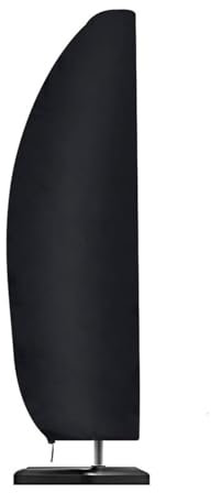 AFIONA Housse De Parasol De Terrasse, Parasol Déporté Ou Grand Parasol De Marché, 420D Imperméable, Anti-UV Et Résistant Aux Intempéries avec Fermetures Éclair Et Tige(280cm(30 * 81 * 45cm))