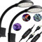 GERUI 2pcs Aquarium Licht, Clip-on Aquarium Lampe mit Weiß und Blau Licht, 7W für 20-40 cm Aquarien mit Aquarium Beleuchtung geeignet für Wasserpflanzen und Süßwasser Aquarien