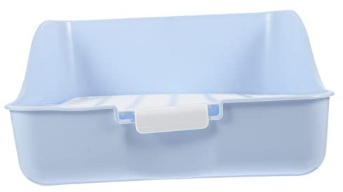 FONDOTIN Litter Box for Small Animals Pet Toilet Trainer Detachable for Guinea Pigs and Ferrets