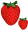 Peluche de fresa con forma de fruta, cojín de peluche de fresa, cojín decorativo para el hogar, dormitorio, decoración del dormitorio (40 cm, rojo)