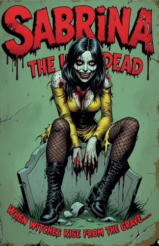 Sabrina Comic Book Cover Notebook: 100 Lined Pages
