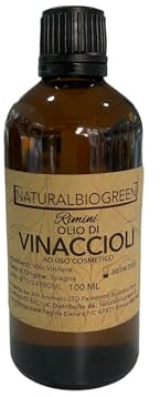 Naturalbiogreen Traubenkernöl in Glasflasche 100 ml