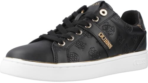 Guess Britz Reliefmuster Metallic Details Sneaker FLFBTZFAL12