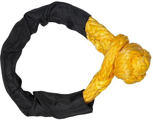 UNTERING Manilles synthétiques souples de 1,27 cm pour la récupération et le remorquage pour voiture, camion, véhicule 17 tonnes, manilles synthétiques souples