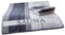 Finnsa Saunatuch XL in grau-weiß, 200x80cm