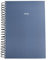 2025 Der GROSSE Dicke – DIN A4 Kalender - STORMY BLUE (graublau) von edition cumulus – MADE IN GERMANY - großzügiger Platz für deine täglichen Termine - perfekt für Büro und Zuhause